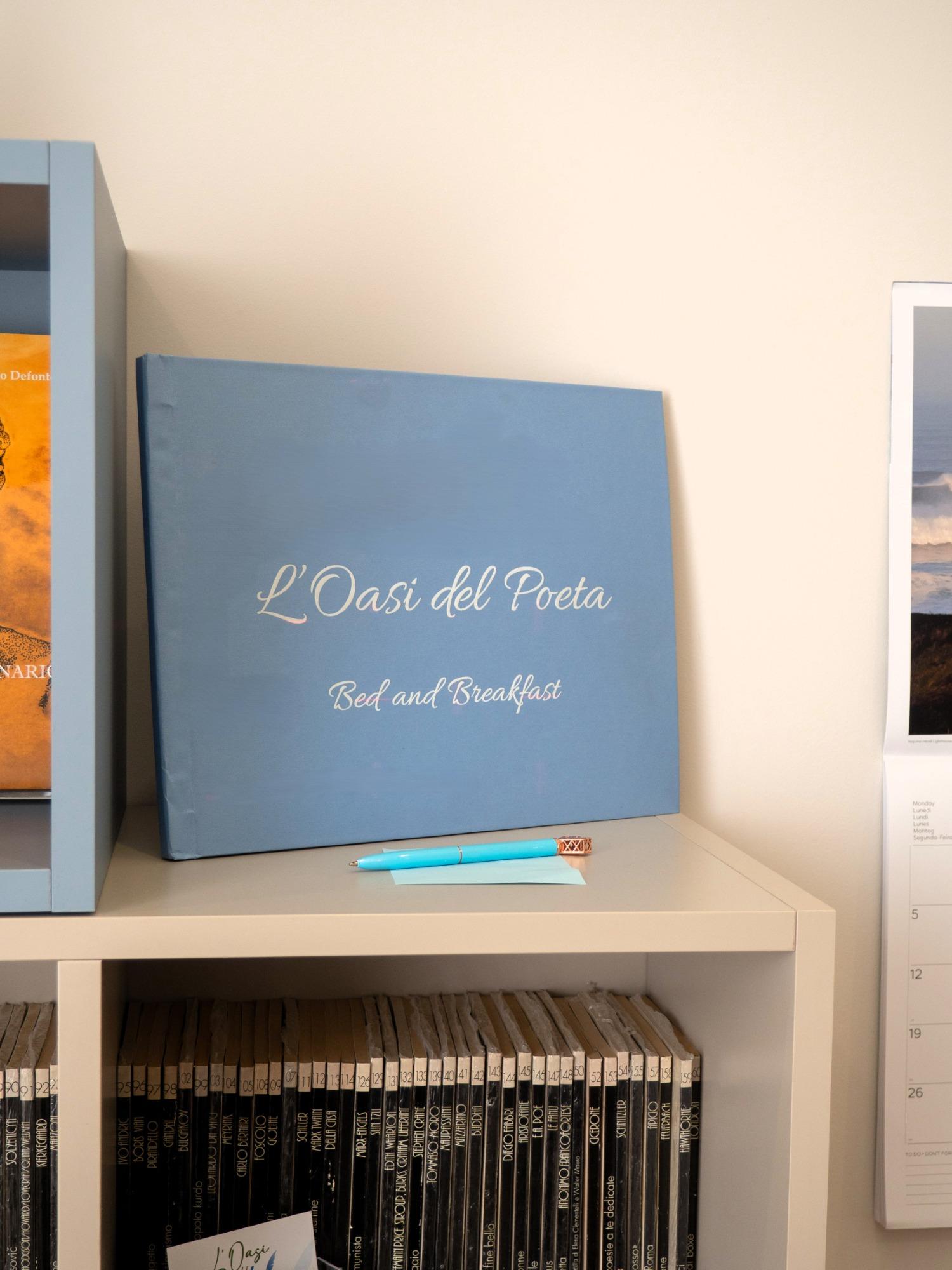 Dettaglio libro degli ospiti