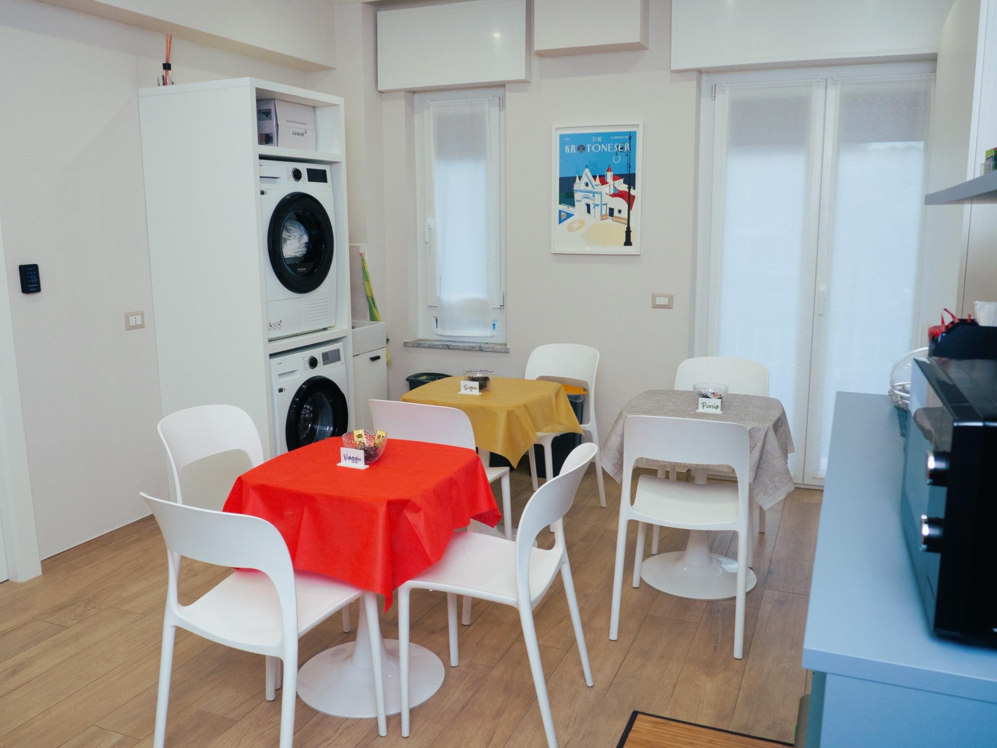 Panoramica zona colazione