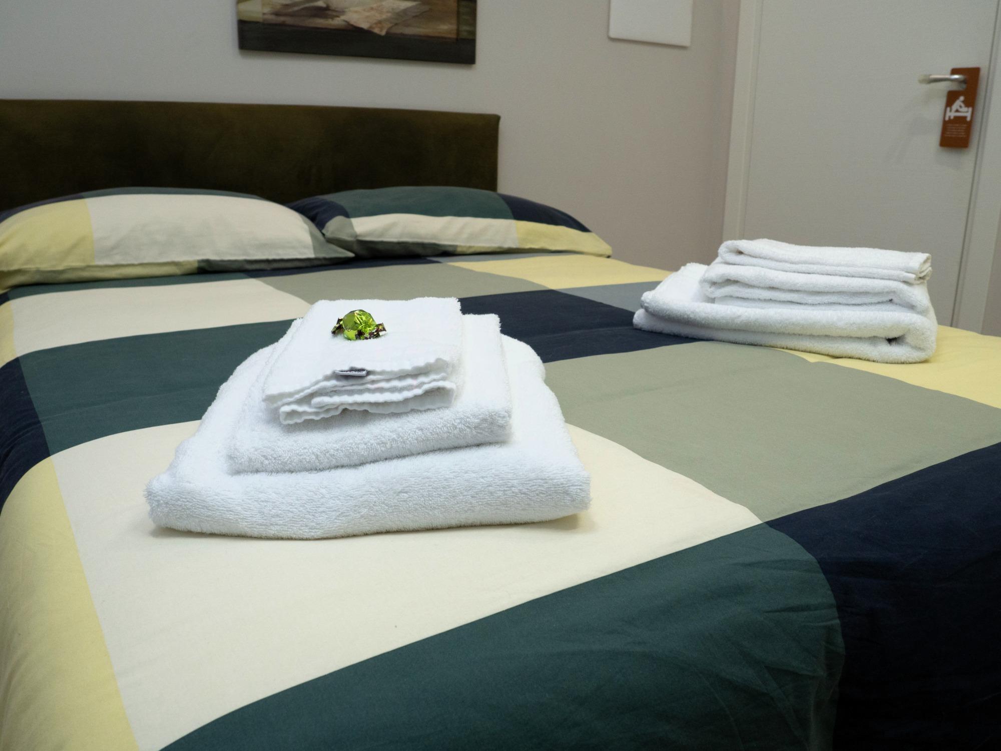 Towels detail in Poesia room