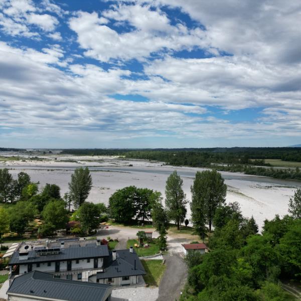 tabine sul fiume tagliamento