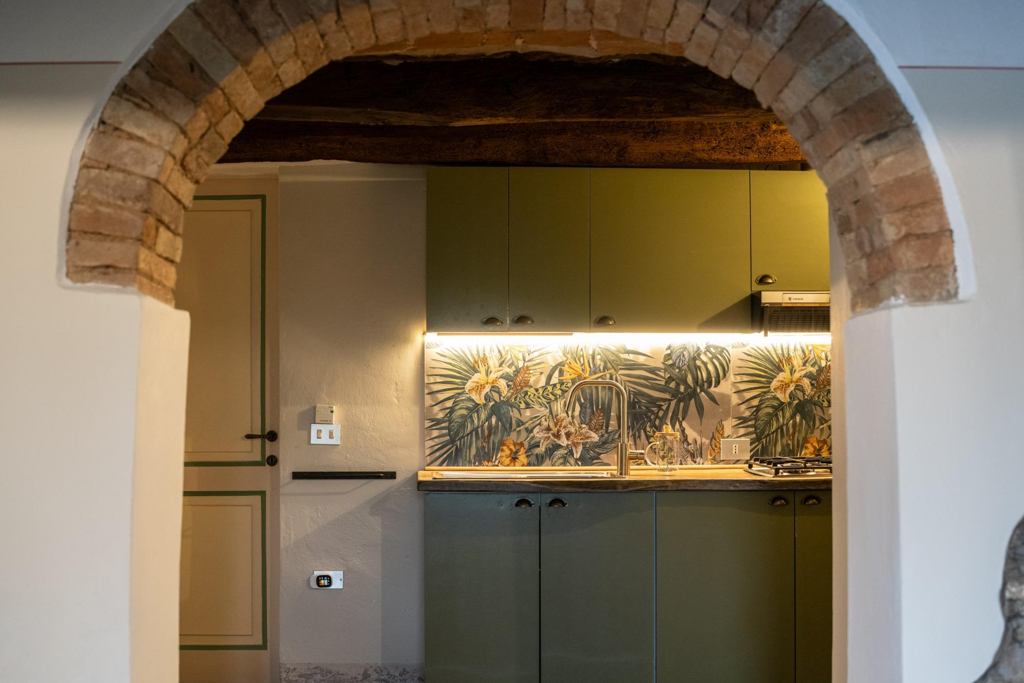 Spazio cucina riservato