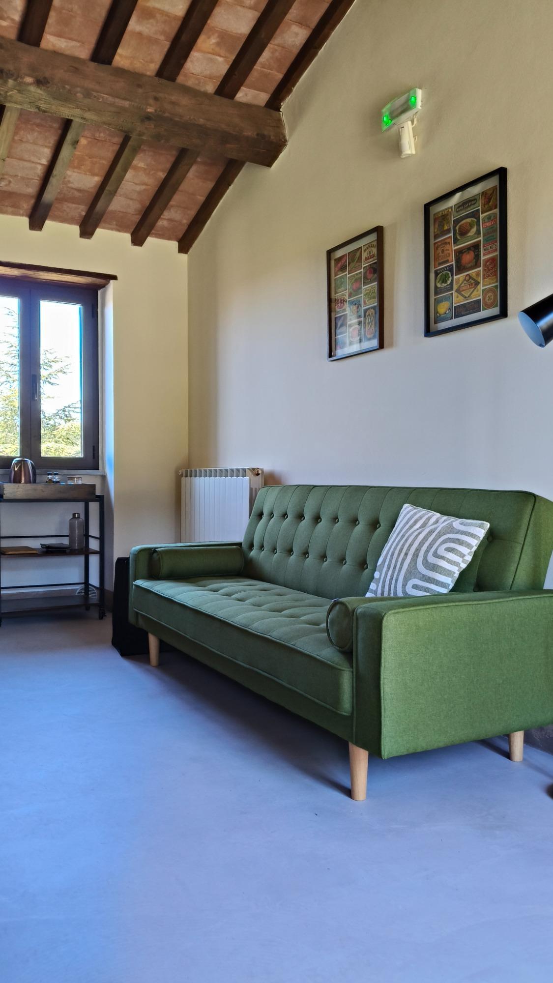 Divano letto per un confort aggiunto