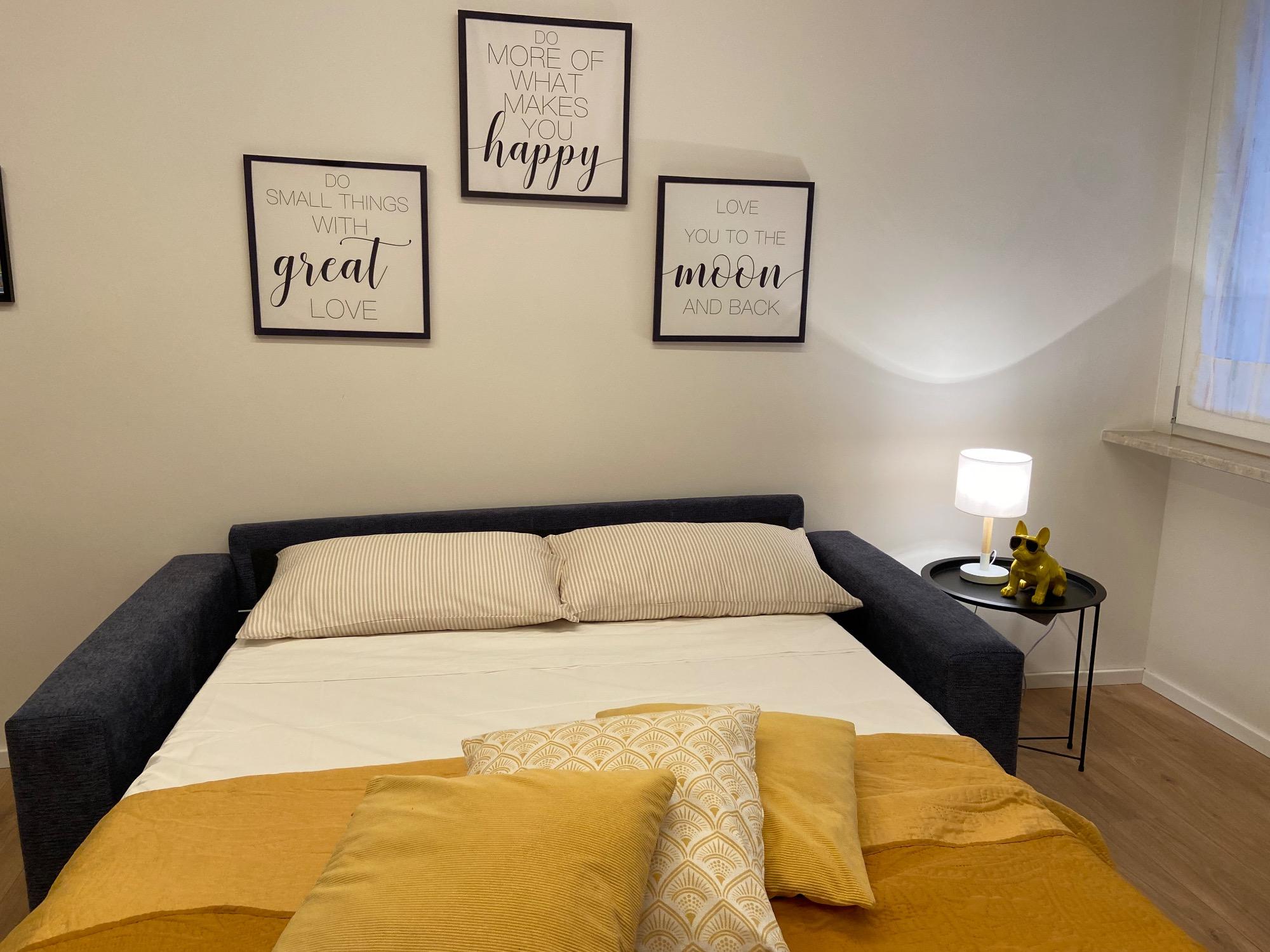 Divano letto in soggiorno Energy 1