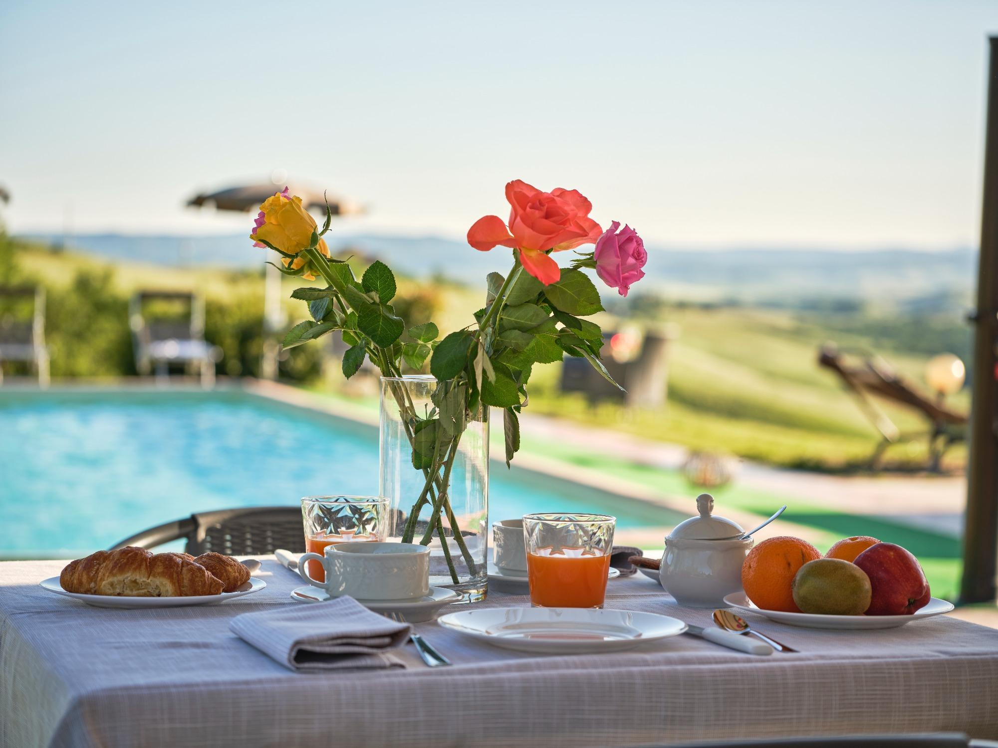 La colazione di SANTA CATERINA