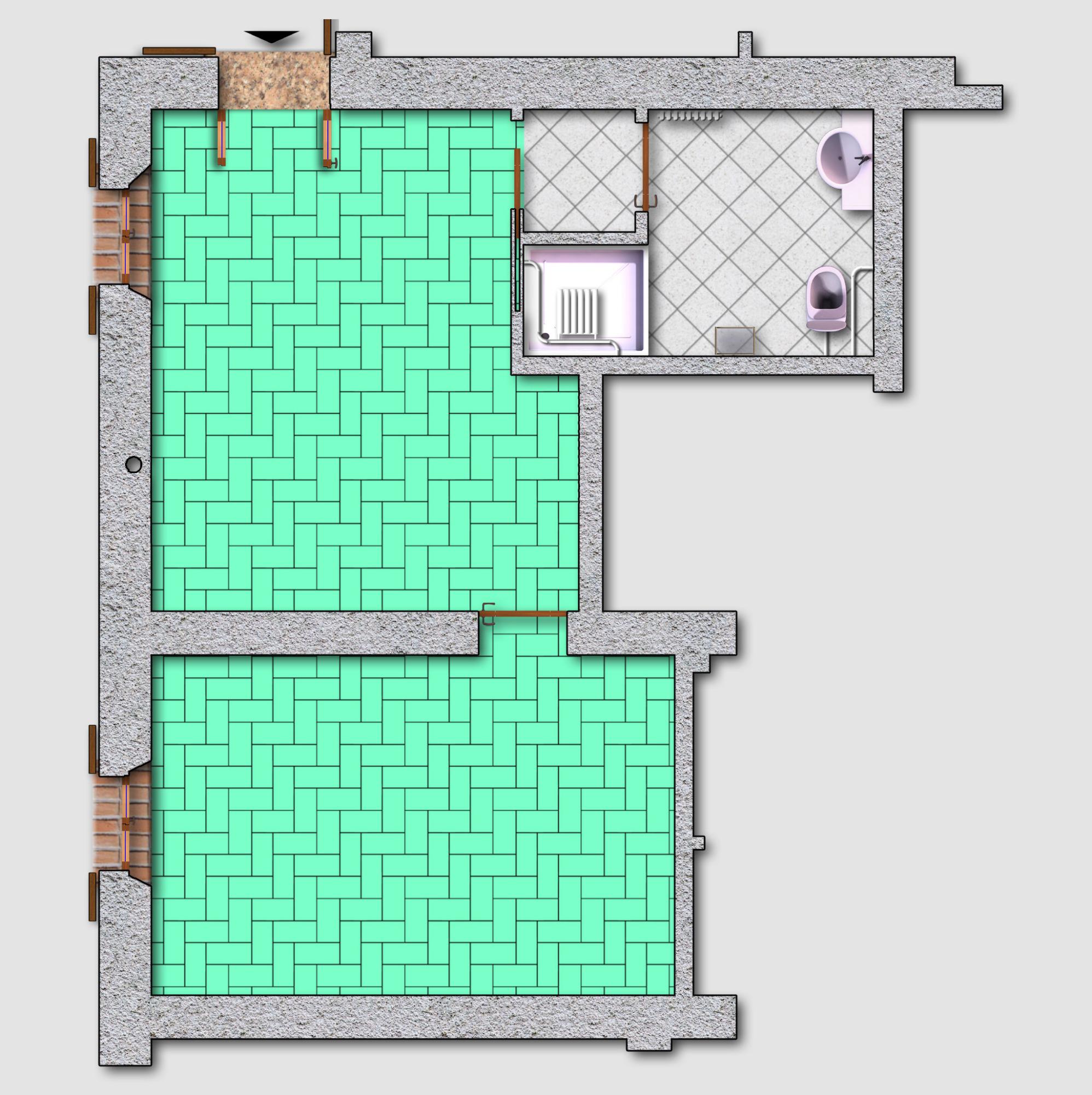 mappa bilocale veronica