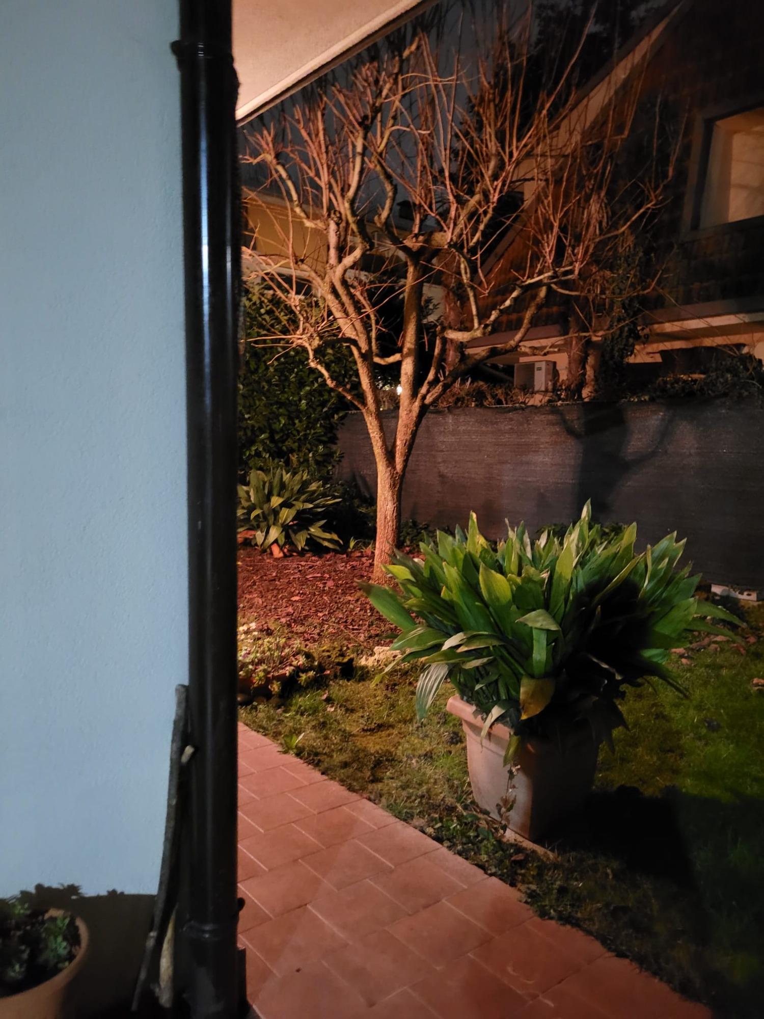 passaggio dal giardino