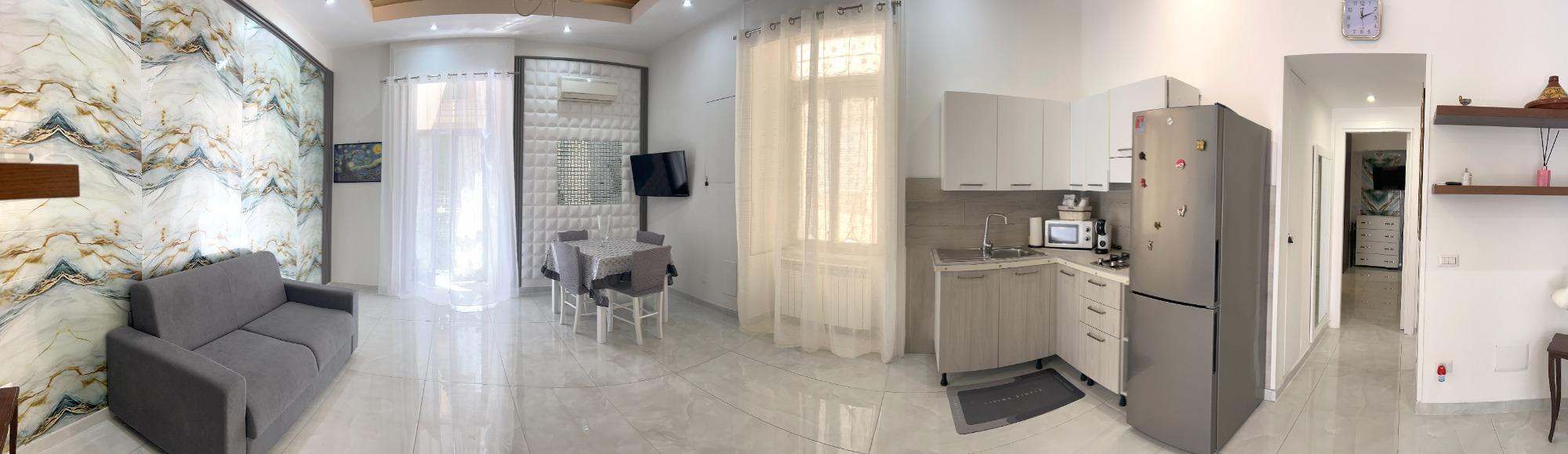 Panoramica con grandangolo