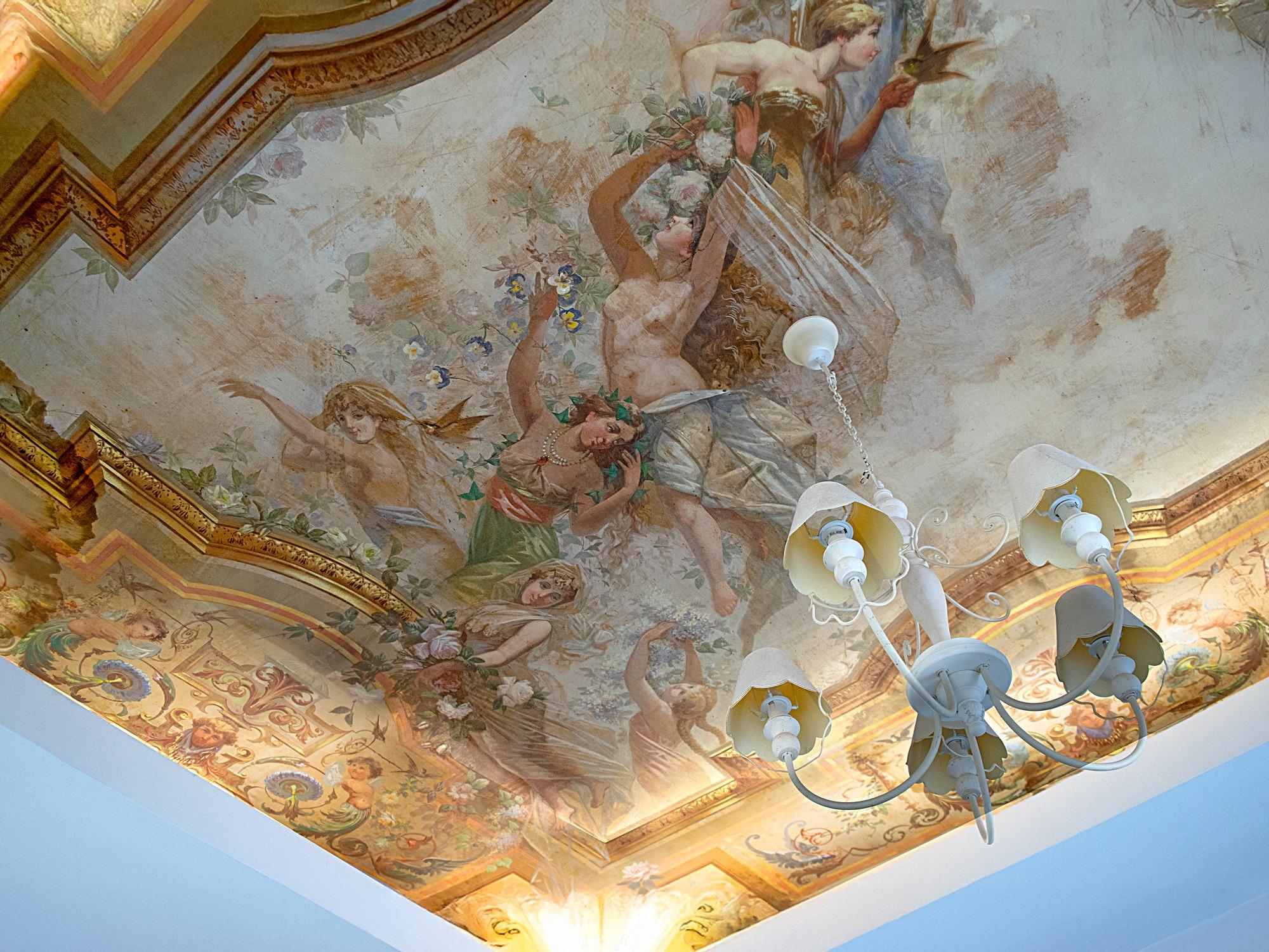 Affresco del salone.