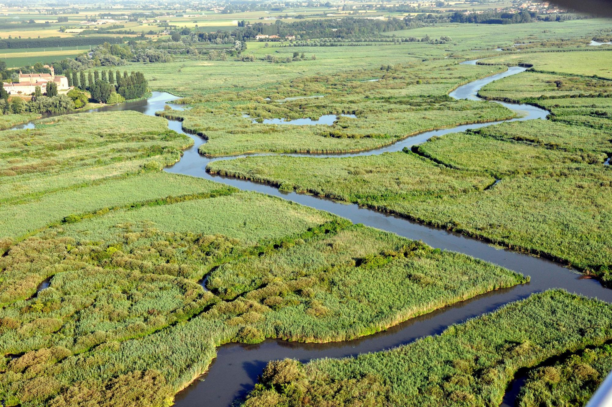 Le Valli del MIncio nei pressi di Rivalta