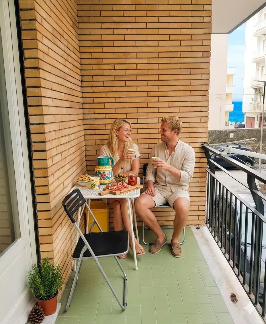 balcone vista mare