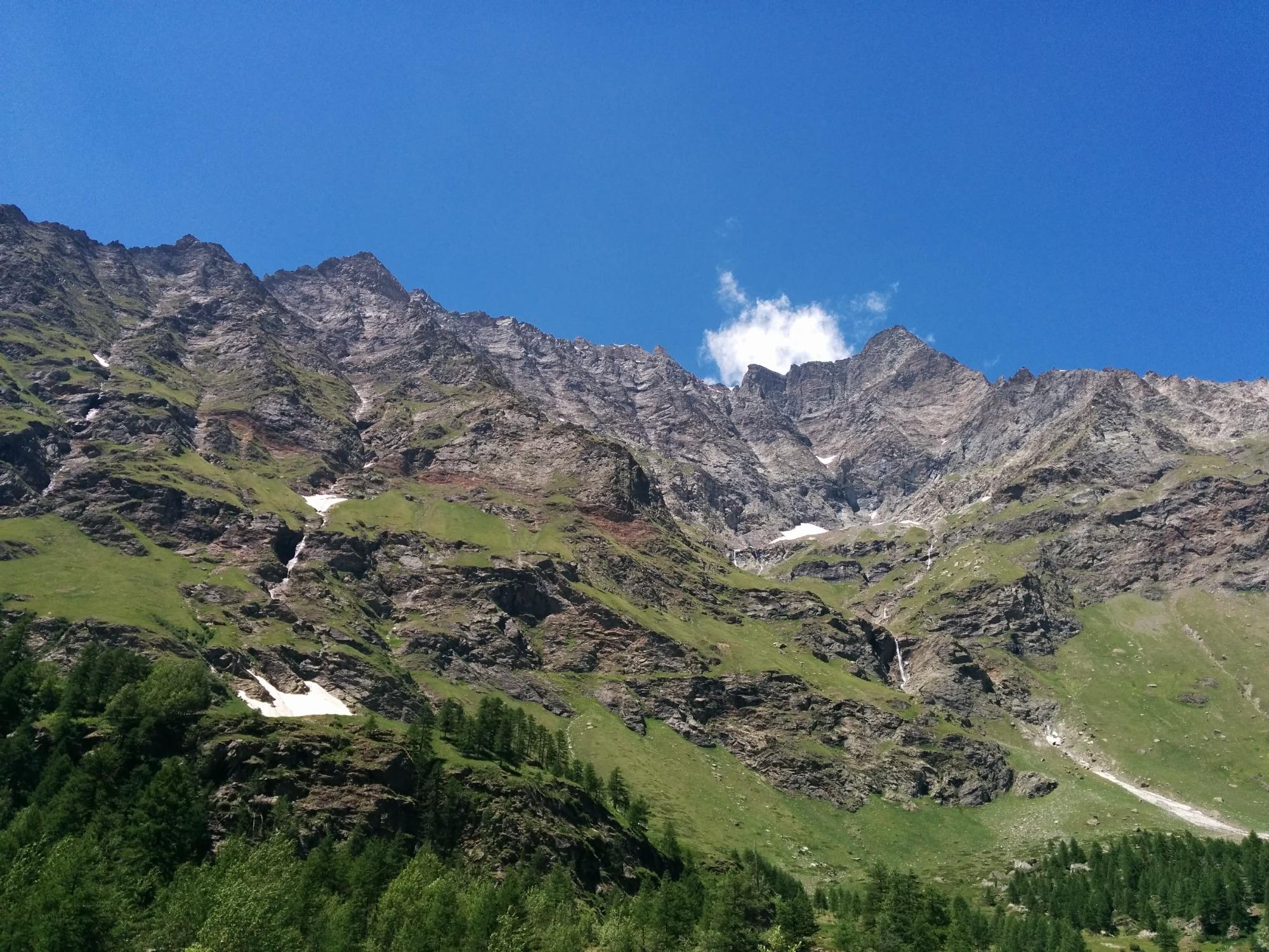montagne della valle di Rhemes