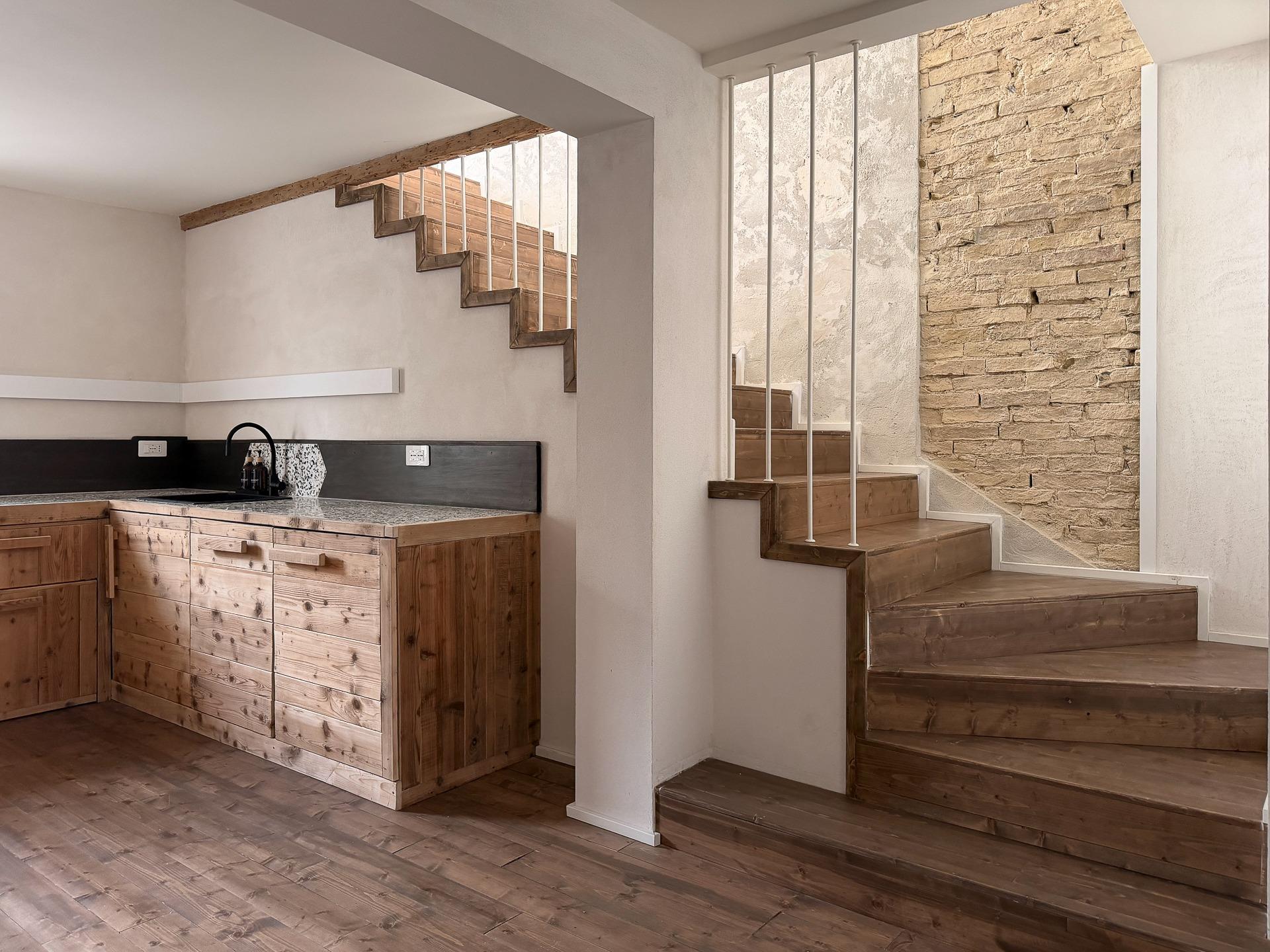 cucina, scala