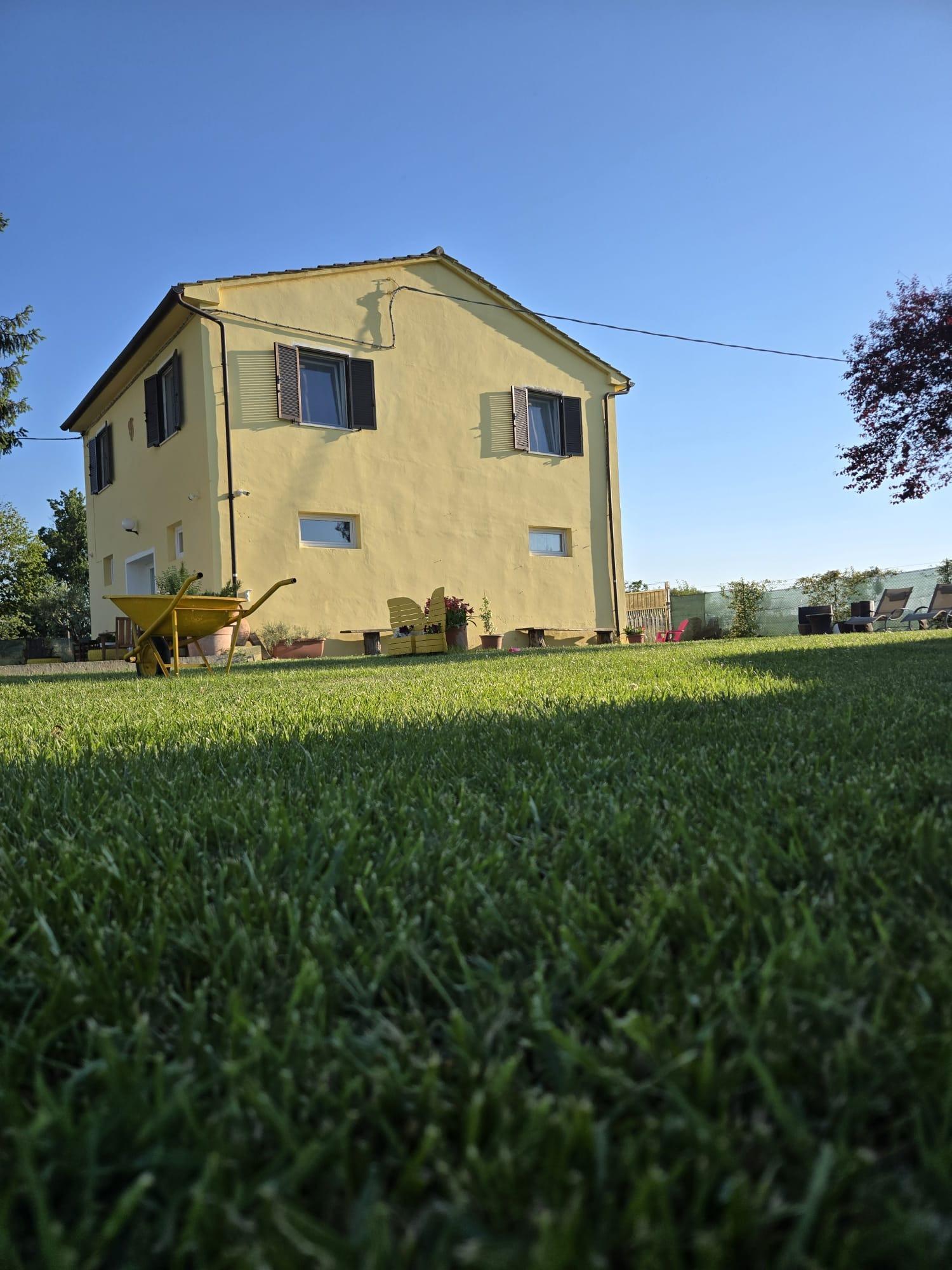 Vista dal giardino