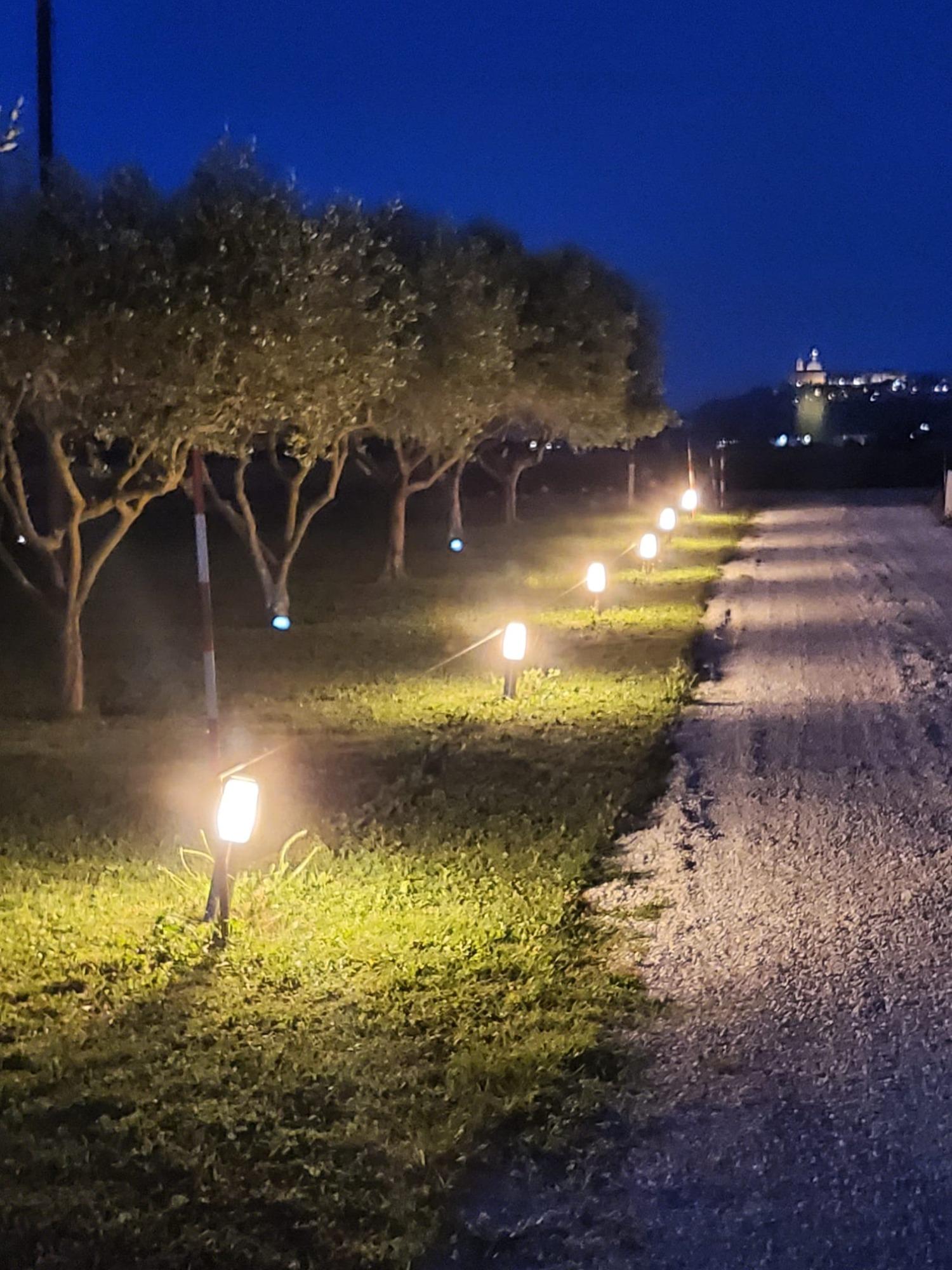 ingresso struttura con vista Basilica Madonna di Loreto