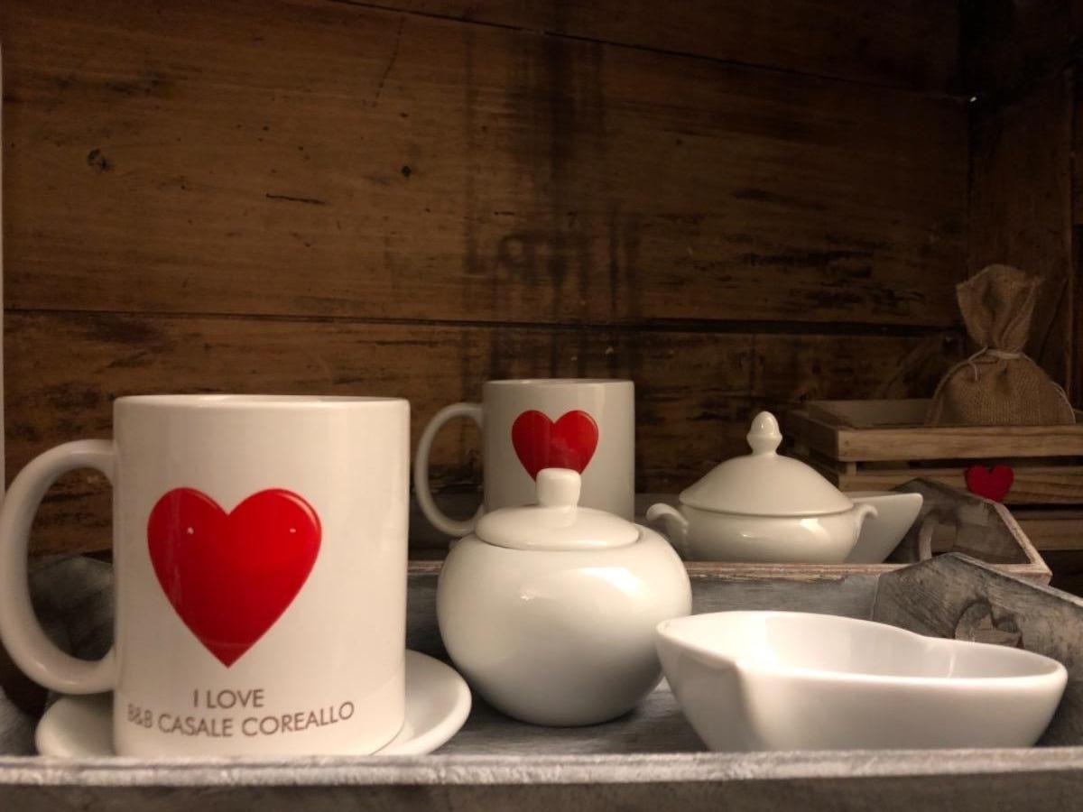 La colazione di B&B CASALE COREALLO