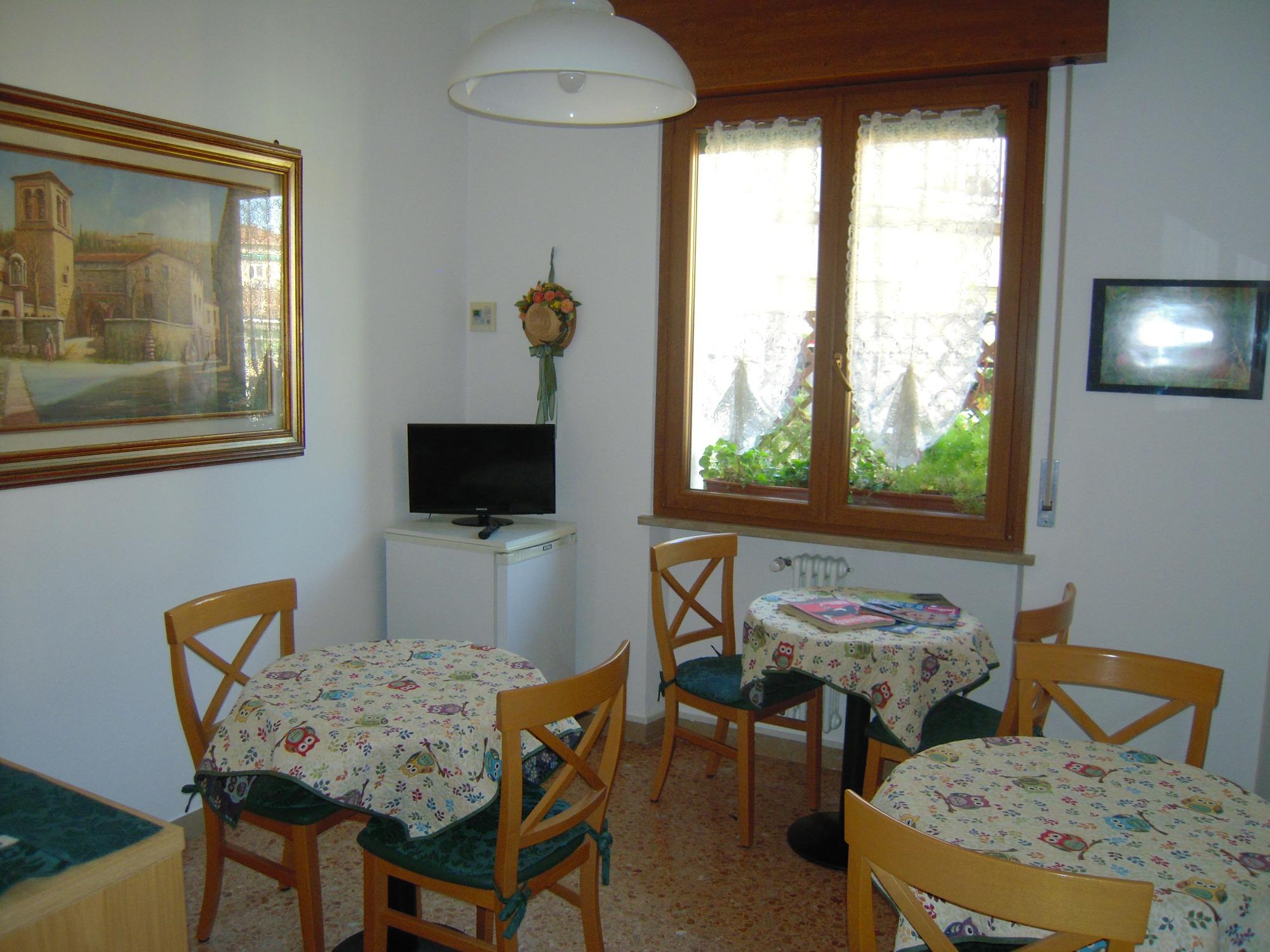 Sala per colazione e disponibilità di informazioni