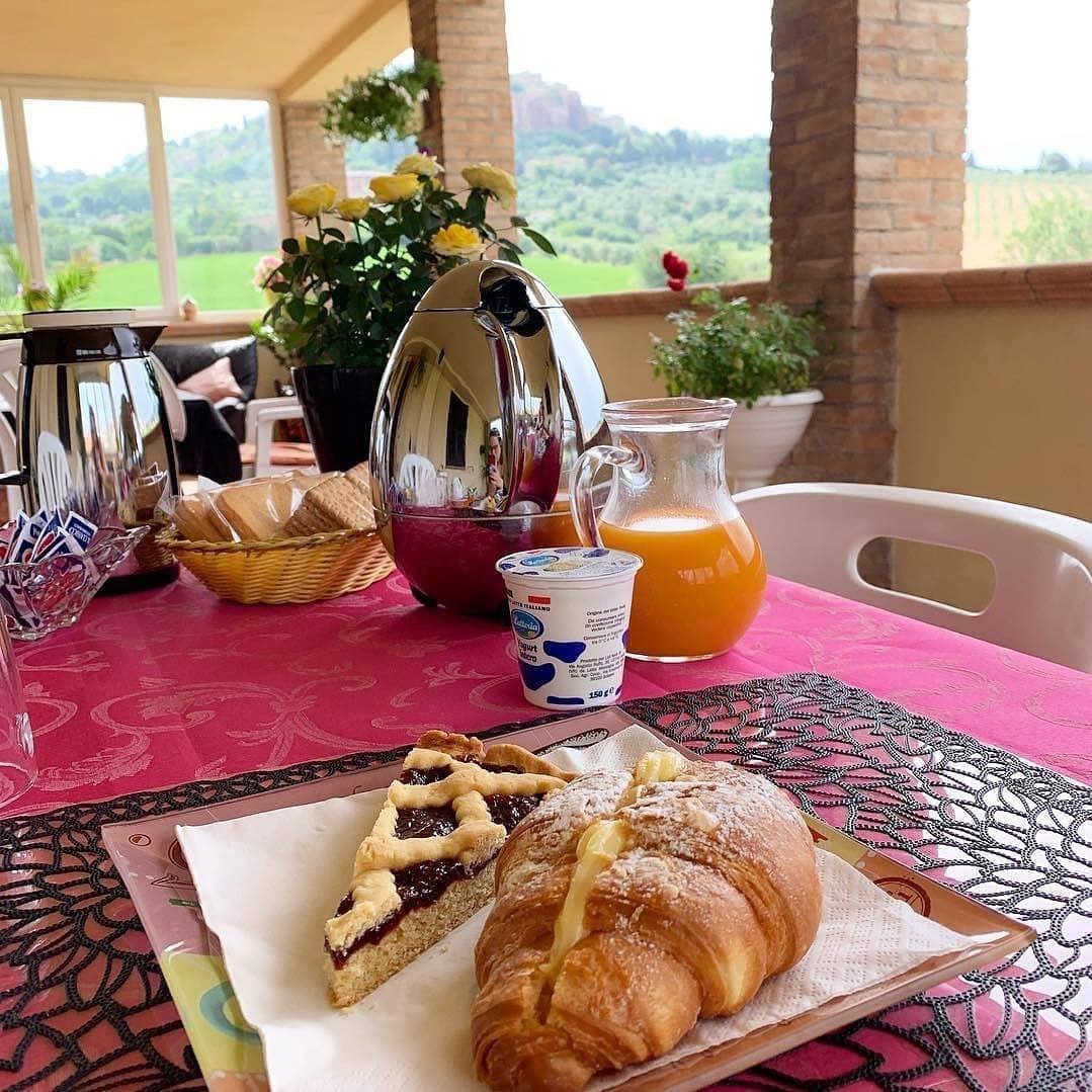 La colazione di B&B IL TERRAZZO