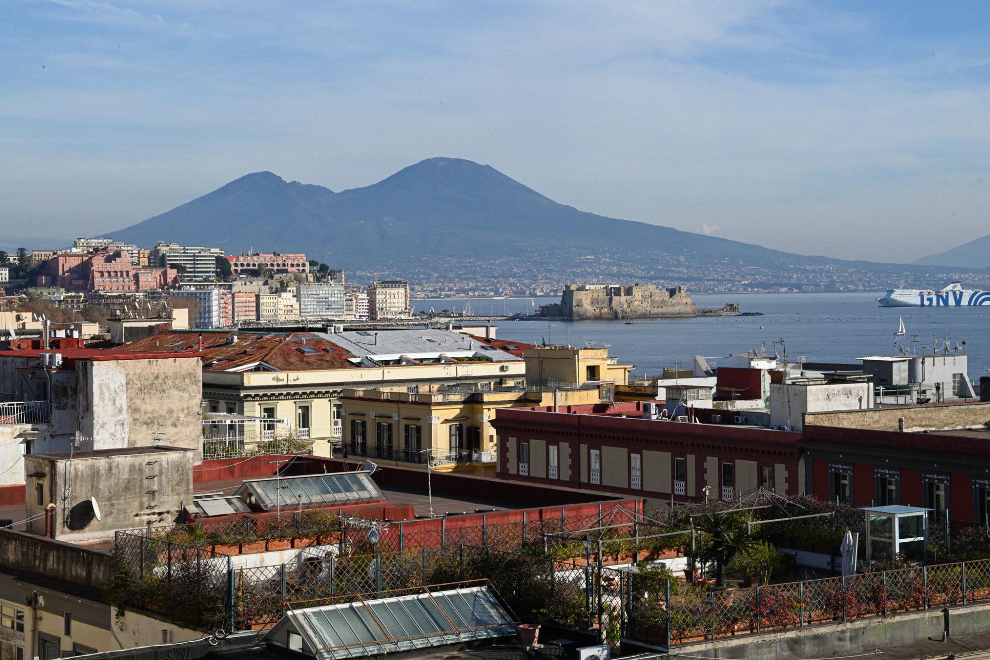 vista dalla stanza verde