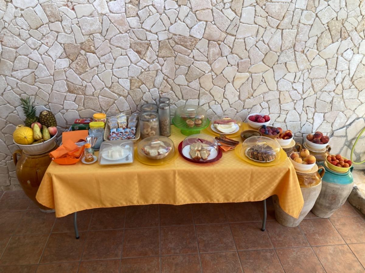 La colazione di ANGEL BAY B&B PUNTA PROSCIUTTO