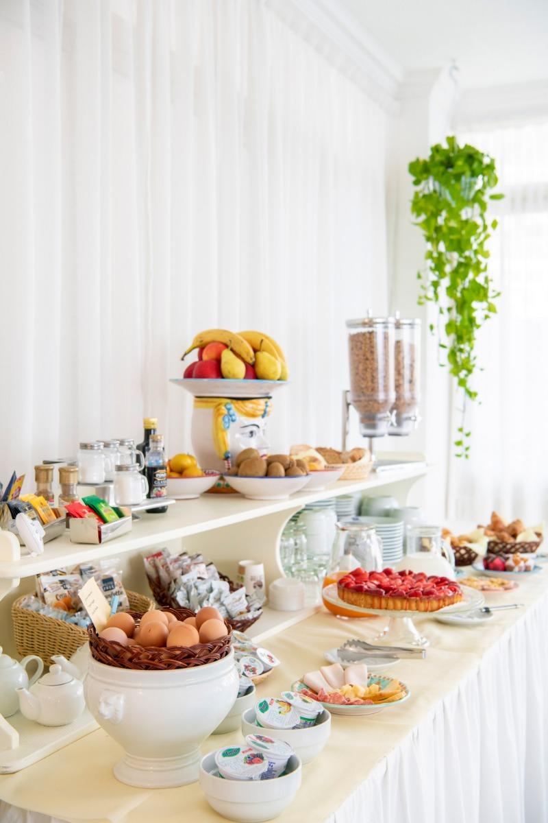 La colazione di CASA GUADAGNO B&B