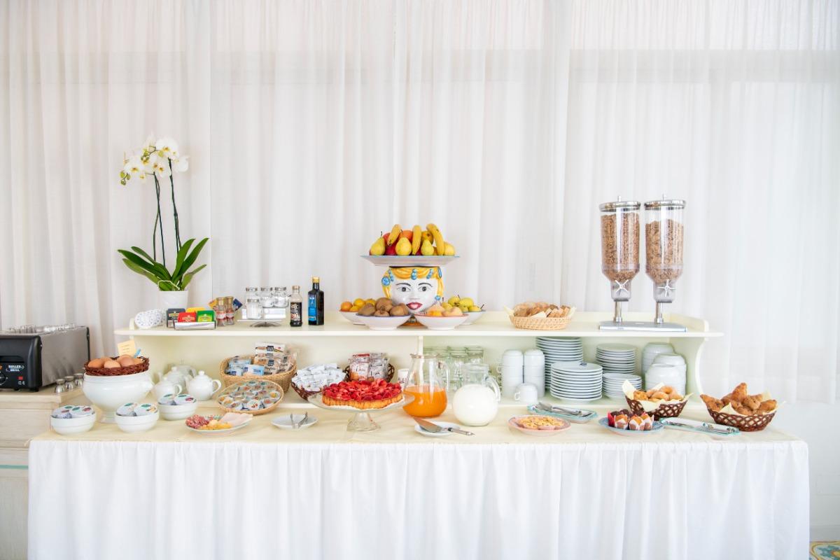 La colazione di CASA GUADAGNO B&B