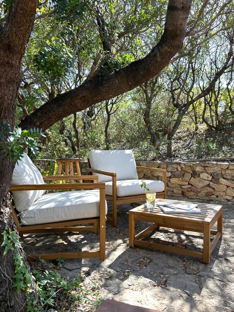 Veranda per le colazioni e per il relax all'ombra