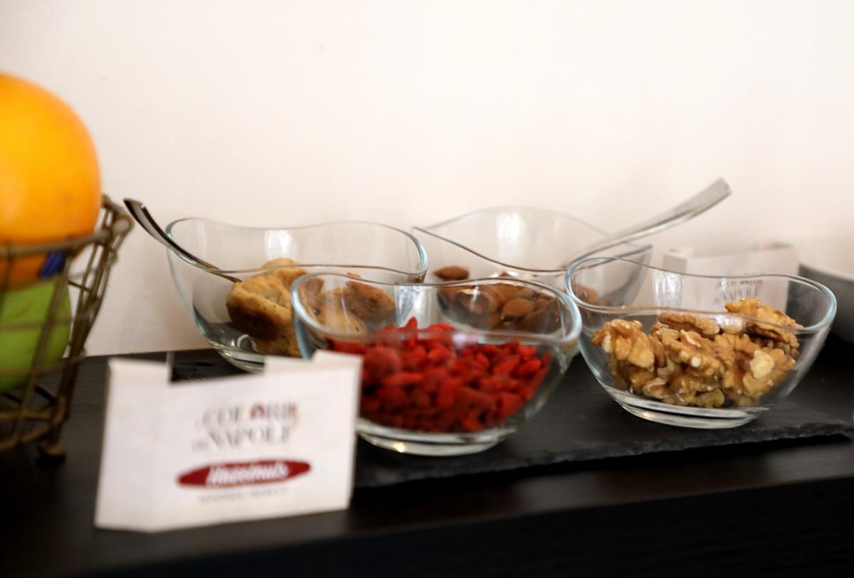La colazione di B&B I COLORI DI NAPOLI