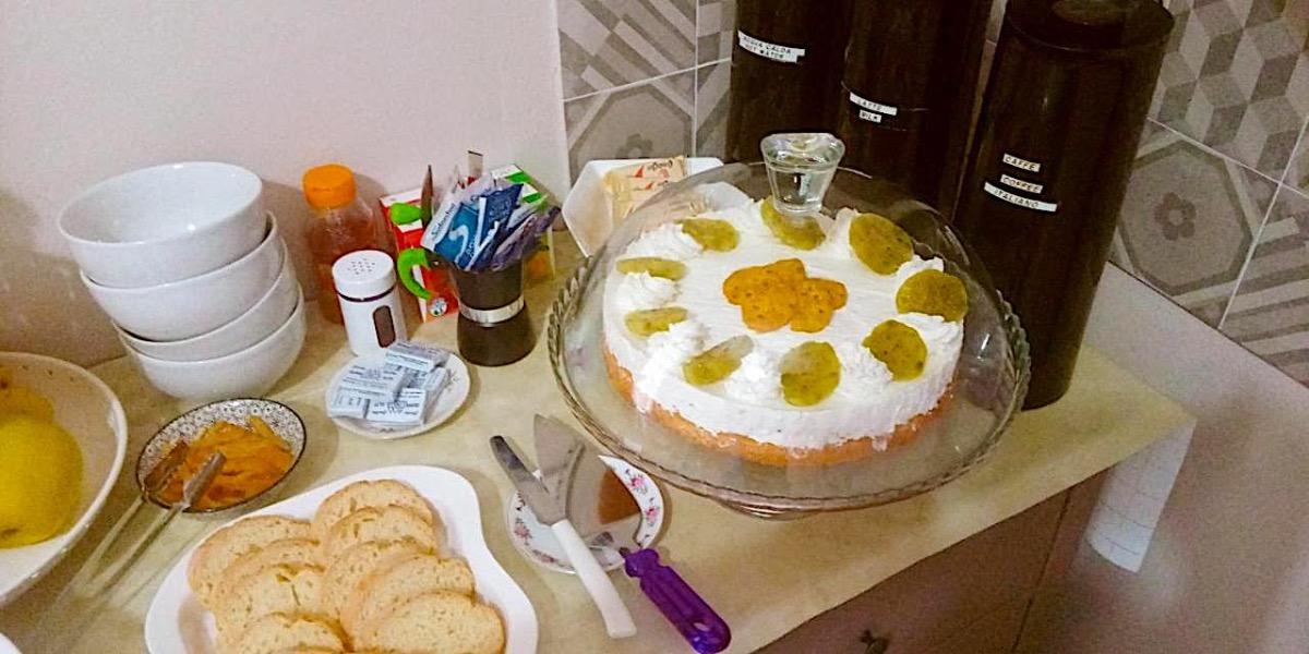 La colazione di B&B IL SOLE DEL MEDITERRANEO