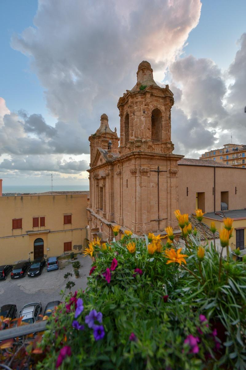 Terrazzo vista citta