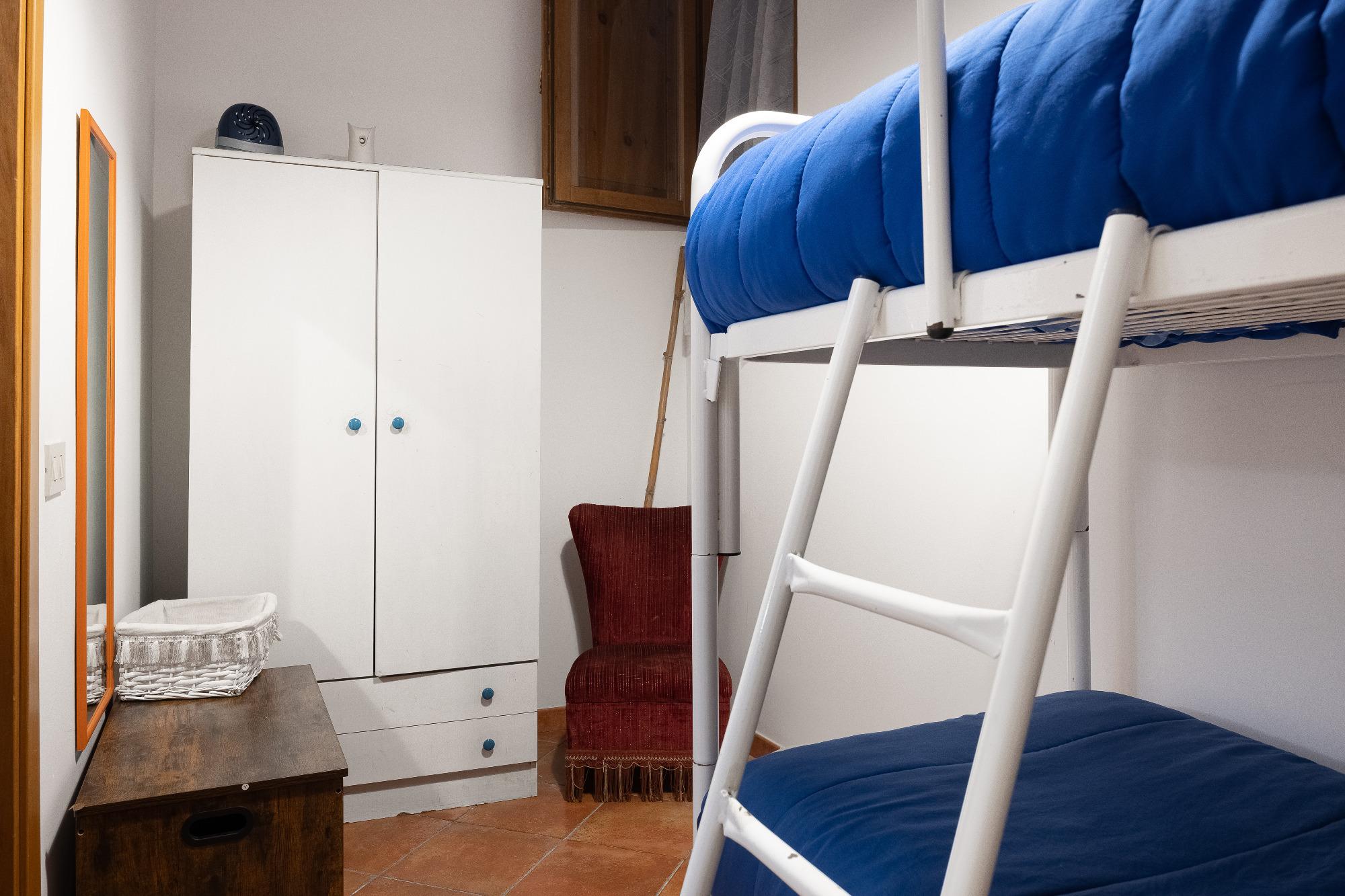 la cameretta coi letti a castello