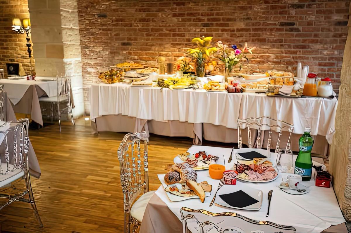 La colazione di ANGELO APARTMENTS & ROOMS