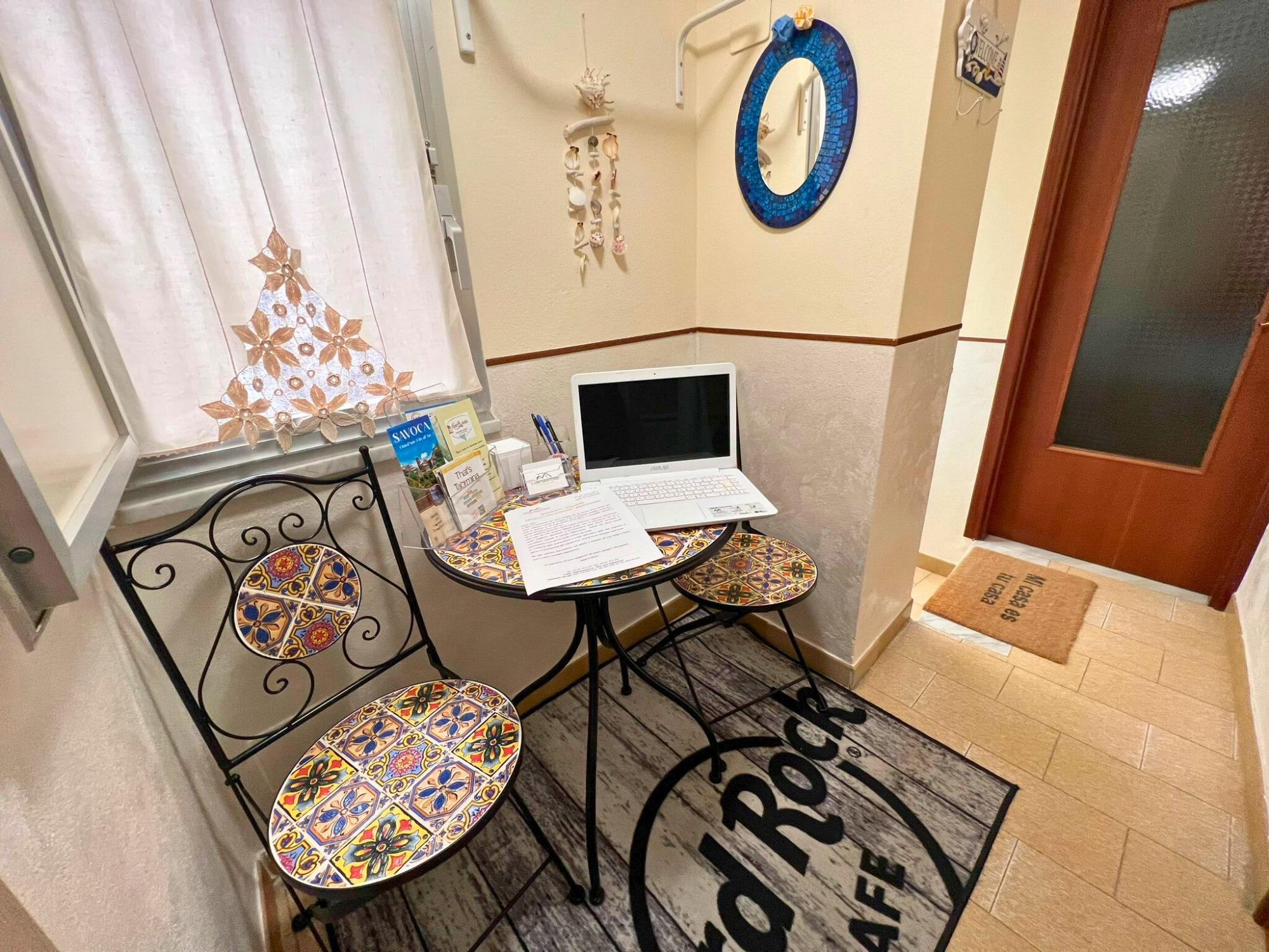 Area accoglienza - Alloggio Matrice - Piano terra