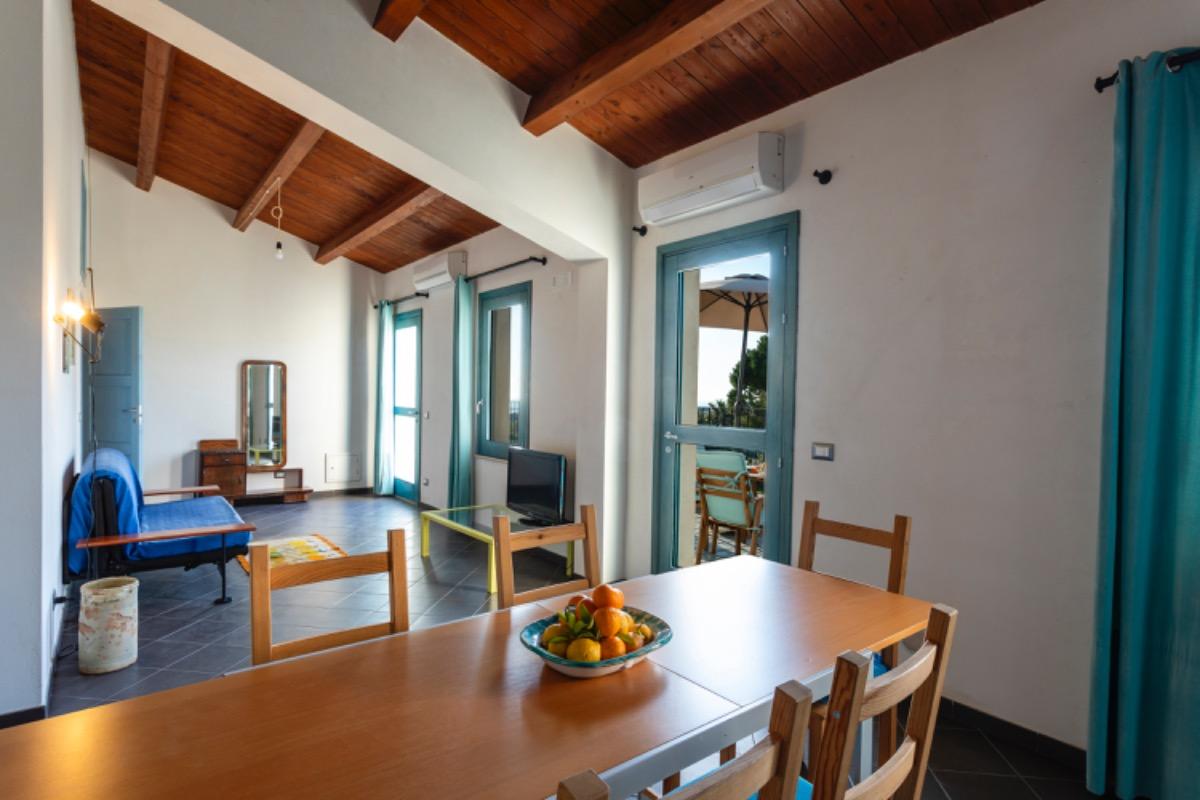 Casa Bellavista cucina living con divano letto