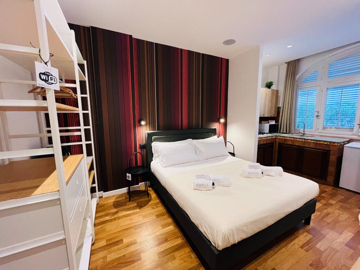 Panoramica camera da letto