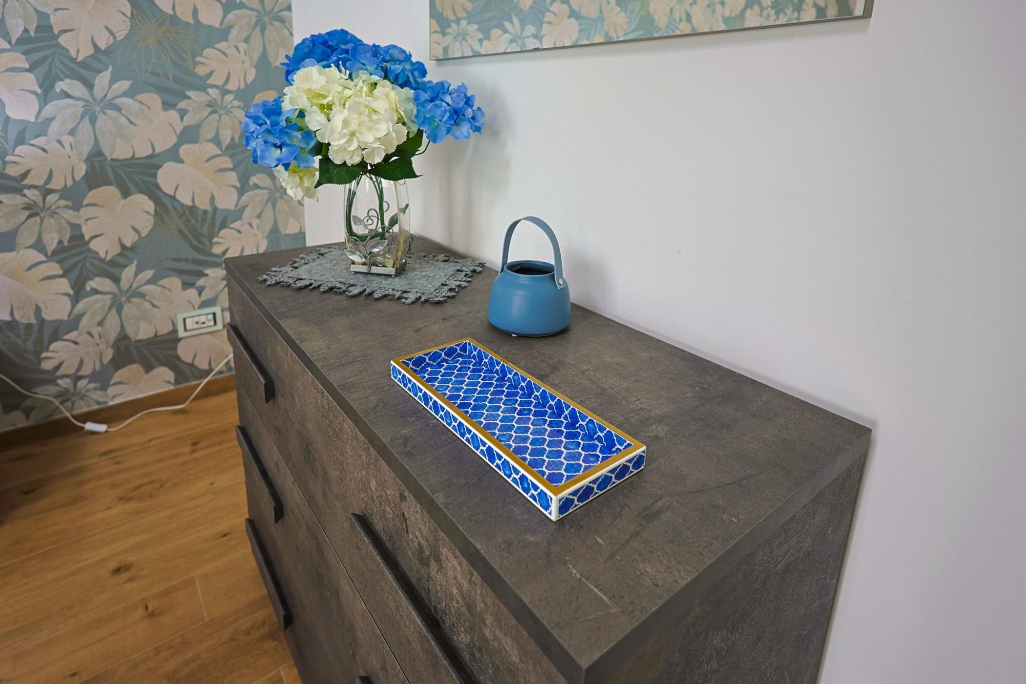 Particolare camera matrimoniale.