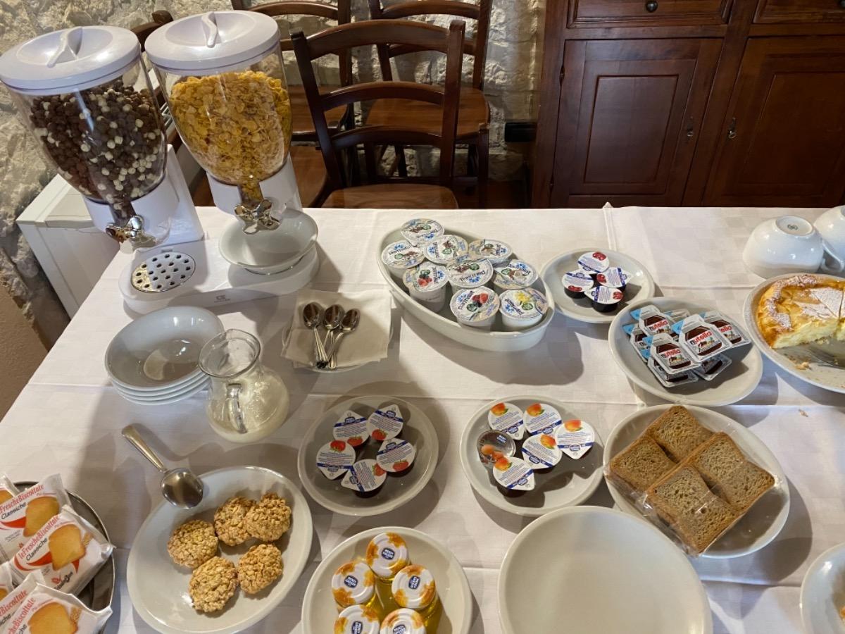 La colazione di AGRITURISMO IL MELOGRANO