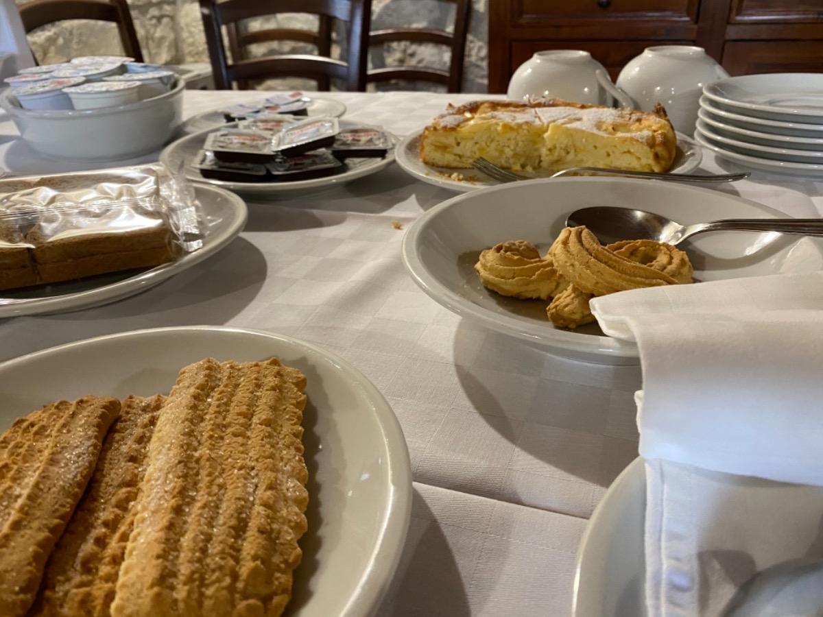 La colazione di AGRITURISMO IL MELOGRANO