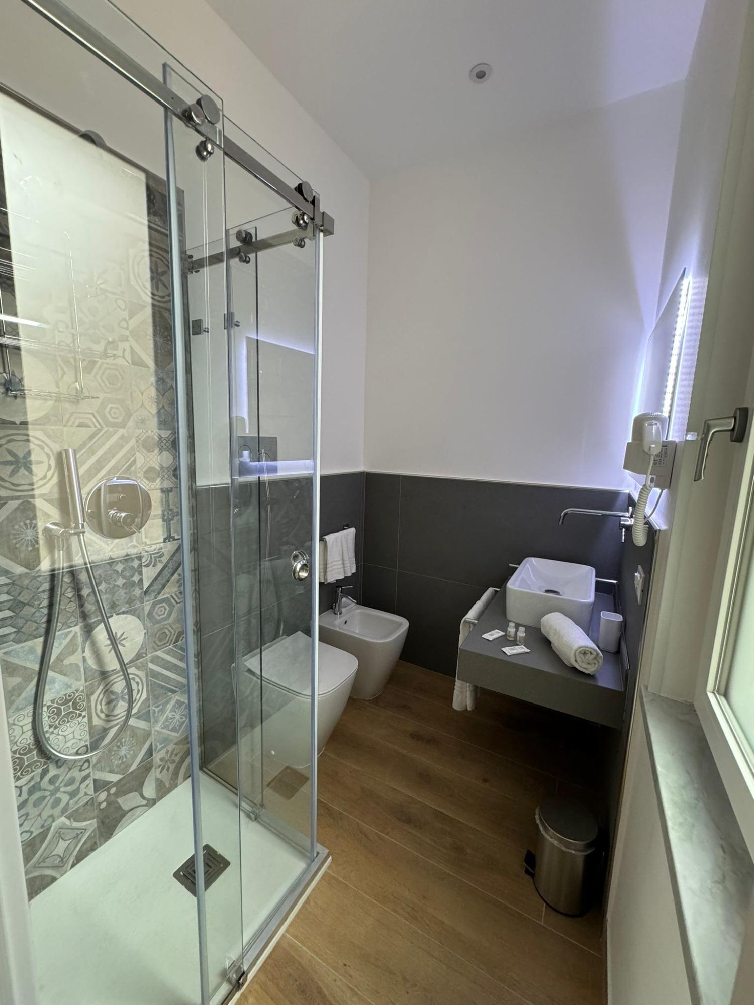 Bagno privato in camera