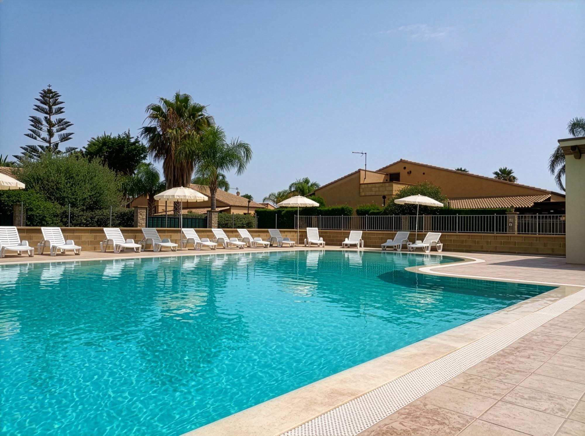 Vista scorcio piscina del nostro residence "Country Village"
