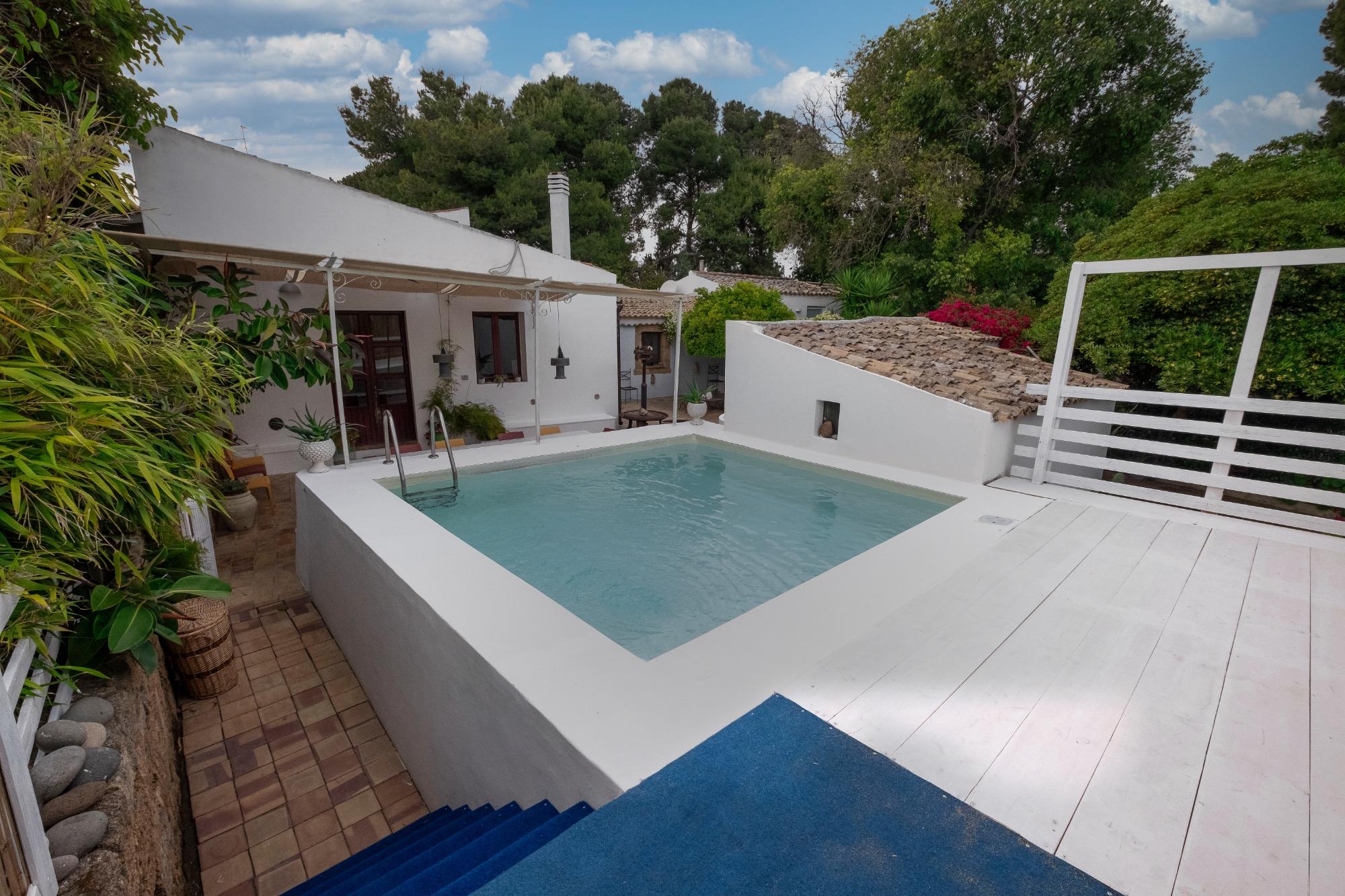 vista piscina