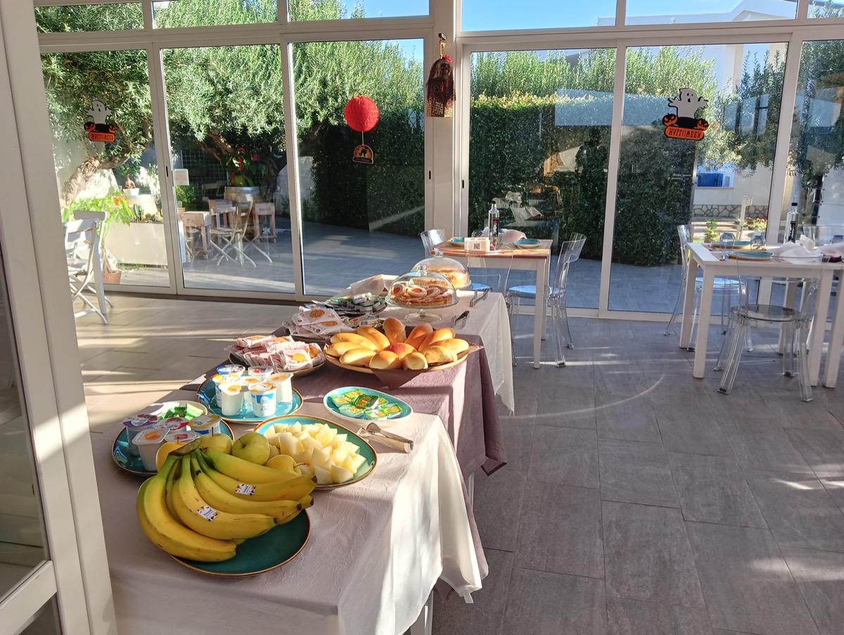La colazione di SIGNORINO ECO RESORT & SPA