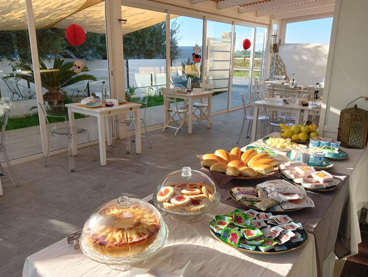 La colazione di SIGNORINO ECO RESORT & SPA