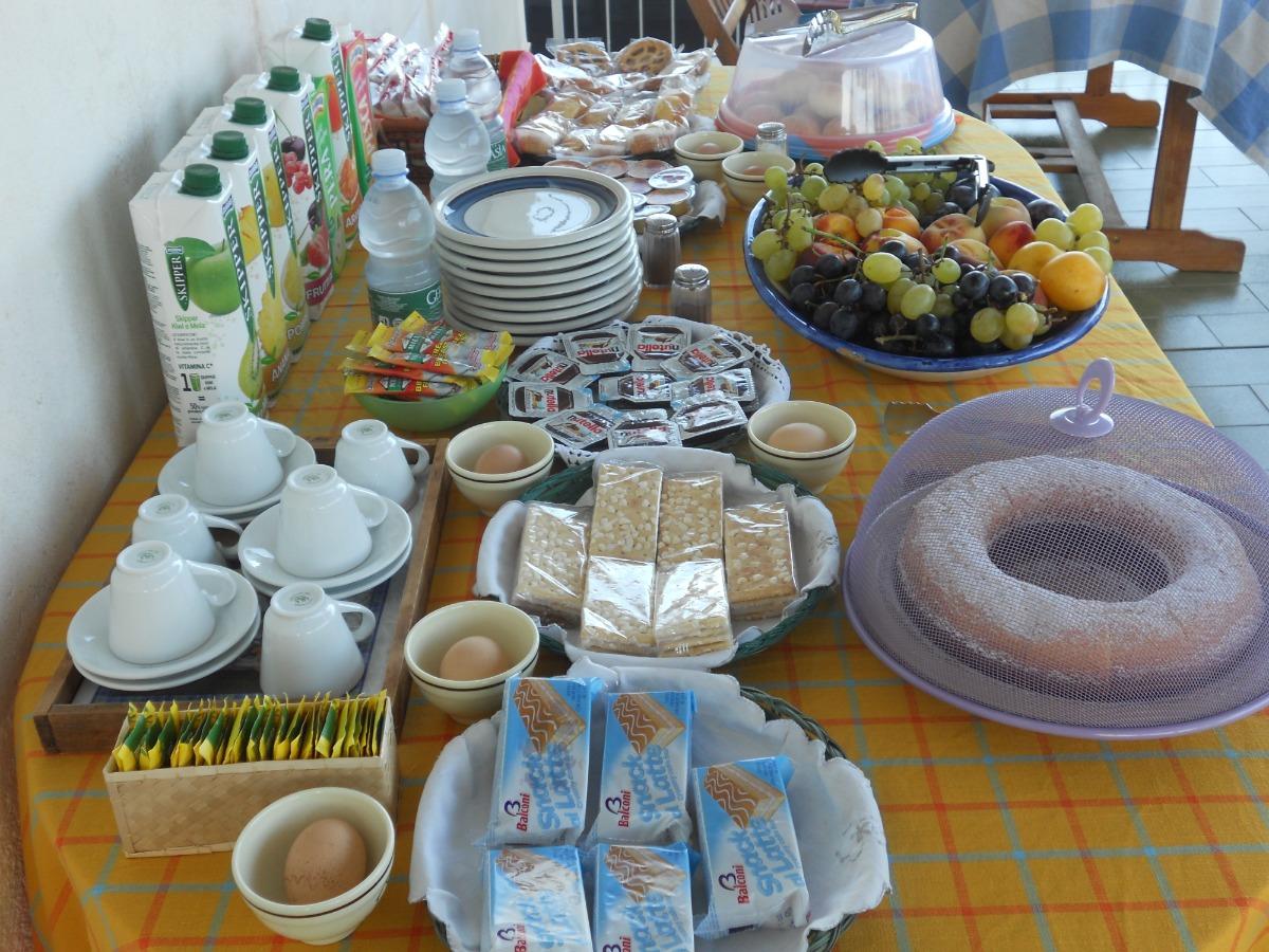 La colazione di B&B VILLA ROSA ***