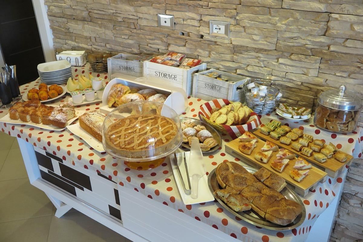 La colazione di TRIGRANA VACANZE HOTEL