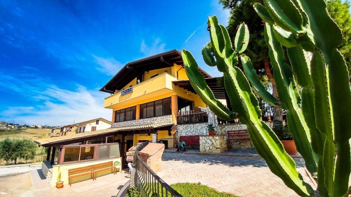 panoramica della villa