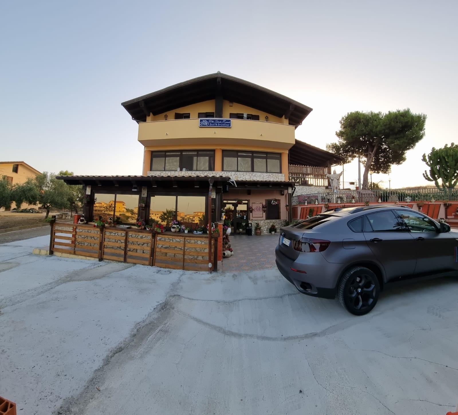panoramica della villa