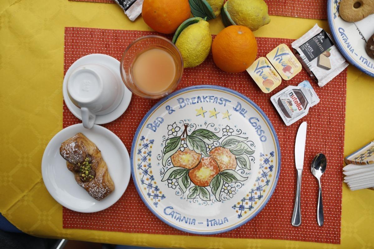 La colazione di B&B DEL CORSO