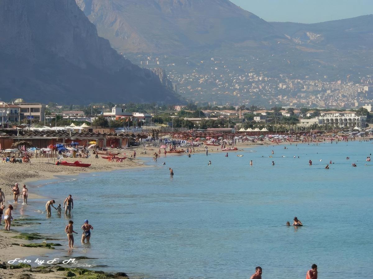 La spiaggia di sabbia fine