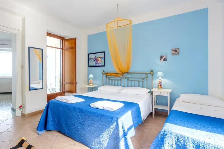 La camera Azzurra ( 3° letto)
