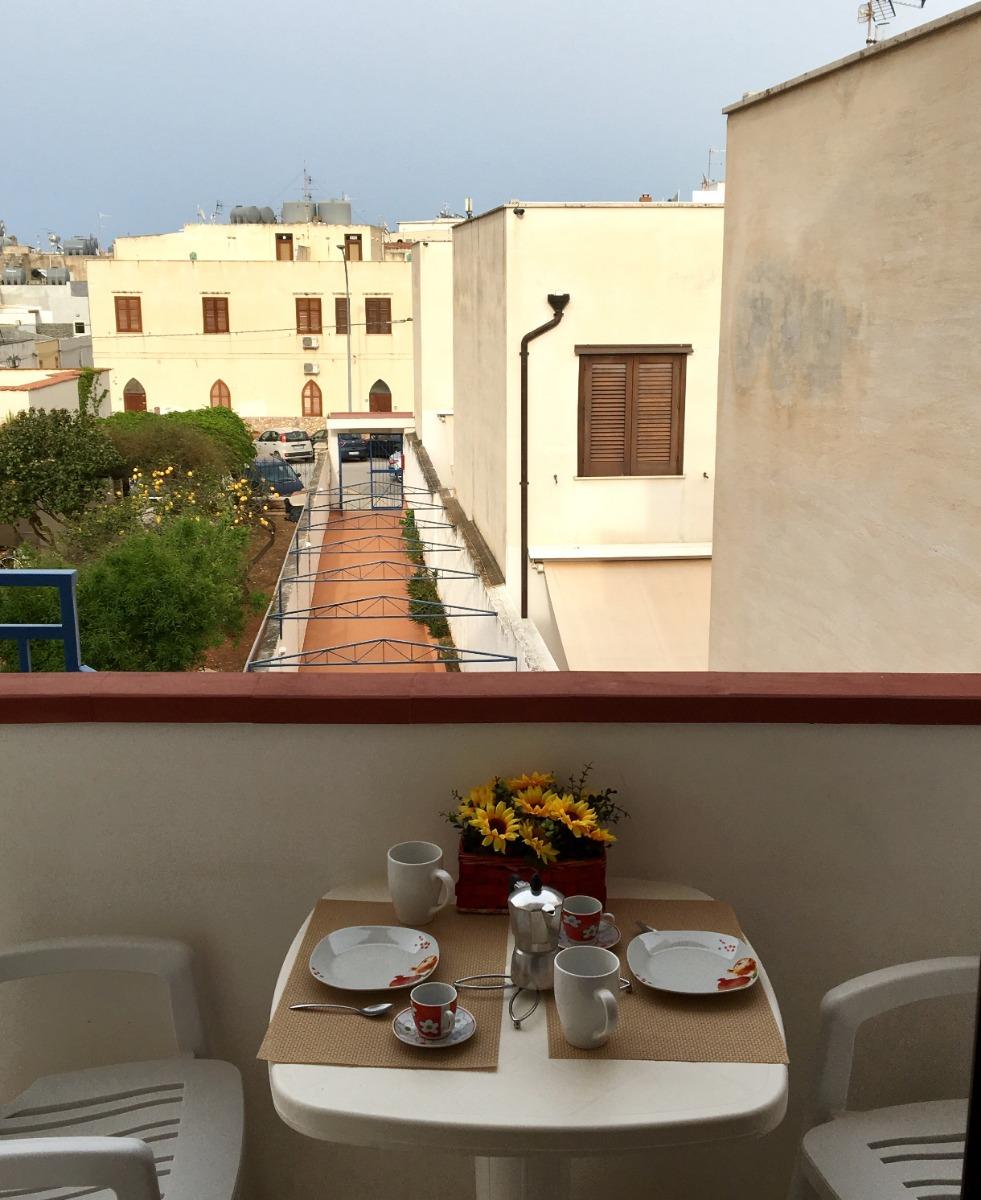 Verandina per colazione